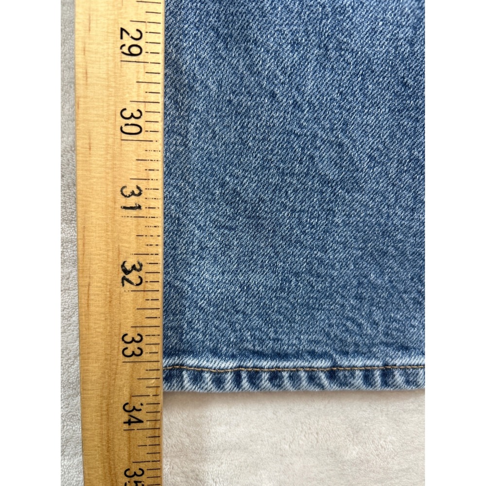 Banana Republic Jeans Mens 35x36 Blue Slim Fit Medium Wash Stretch Denim - Picture 8 of 9